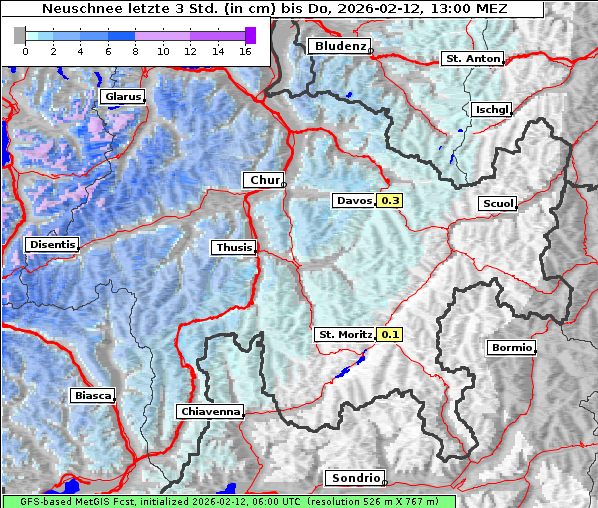 Neuschnee, 12. 2. 2026