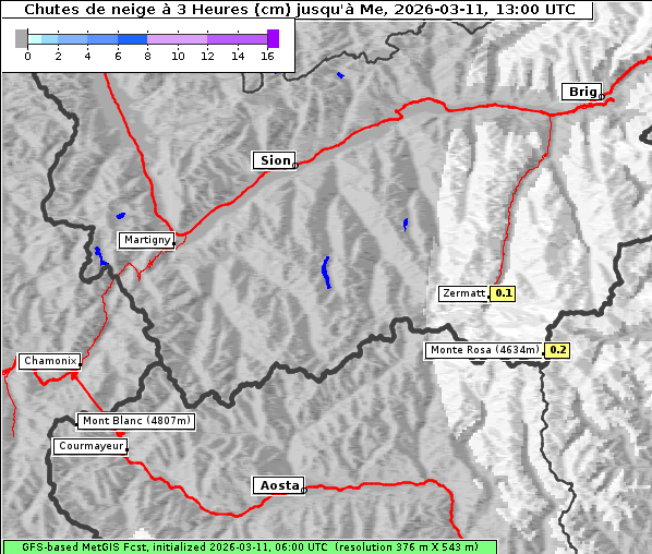 Neuschnee, 11. 3. 2026