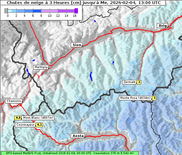 Neuschnee, 4. 2. 2026
