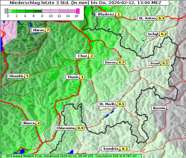 Niederschlag, 12. 2. 2026