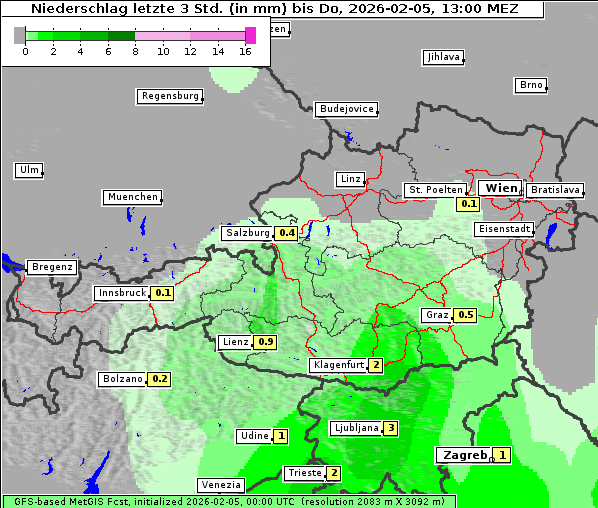 Niederschlag, 5. 2. 2026