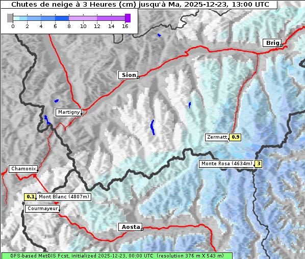 Neuschnee, 23. 12. 2025