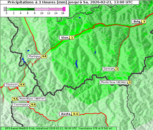Niederschlag, 21. 2. 2026