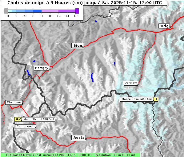 Neuschnee, 15. 11. 2025