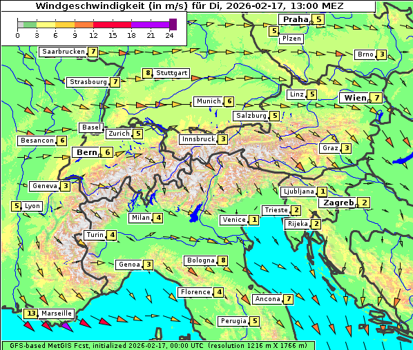 Wind, 17. 2. 2026