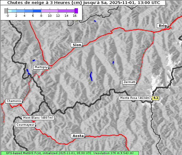 Neuschnee, 1. 11. 2025