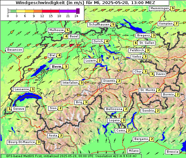 Wind, 28. 5. 2025