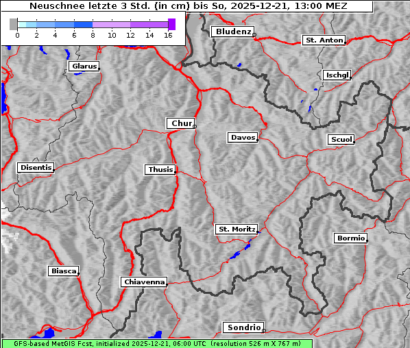 Neuschnee, 21. 12. 2025