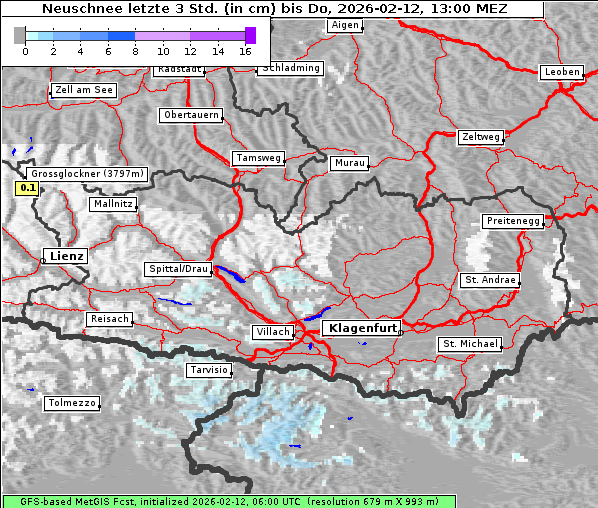 Neuschnee, 12. 2. 2026