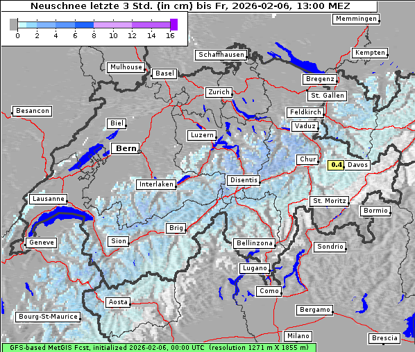 Neuschnee, 6. 2. 2026