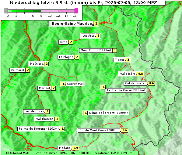Niederschlag, 6. 2. 2026
