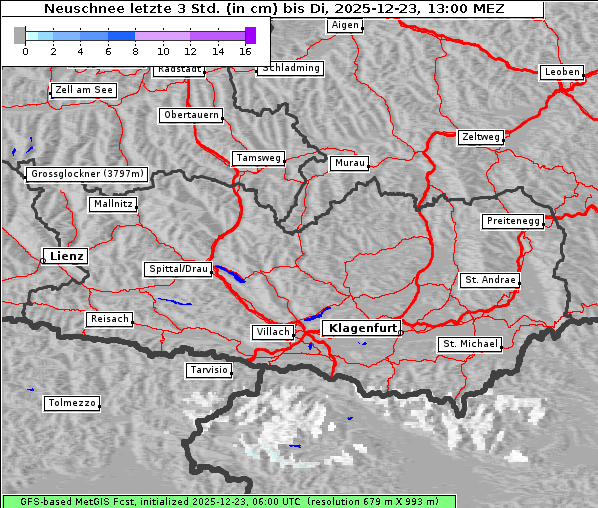 Neuschnee, 23. 12. 2025