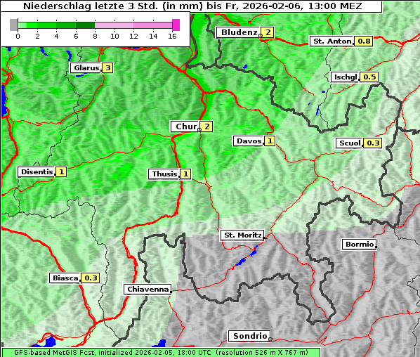 Niederschlag, 6. 2. 2026