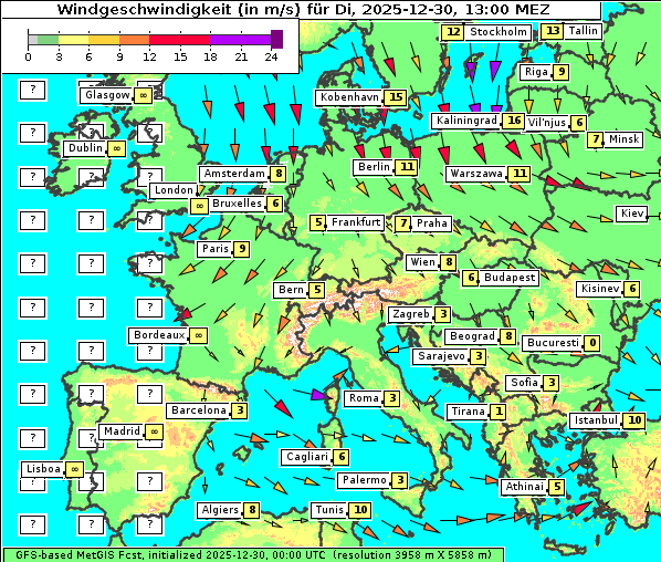 Wind, 30. 12. 2025