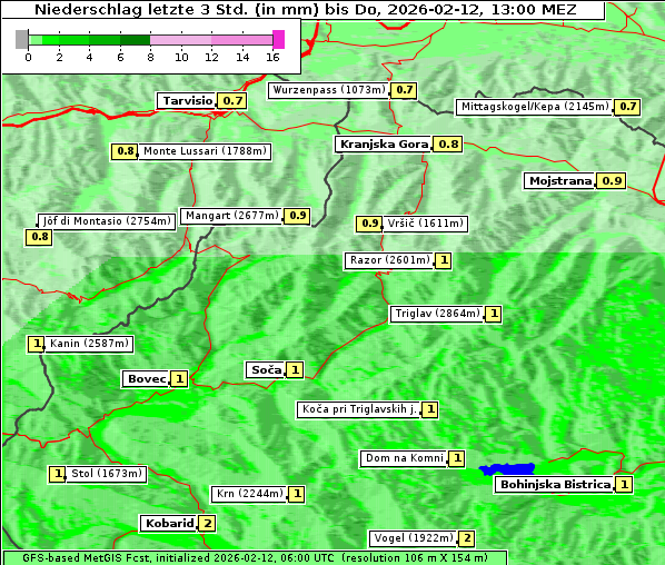 Niederschlag, 12. 2. 2026