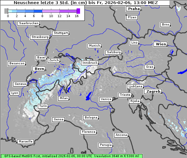 Neuschnee, 6. 2. 2026