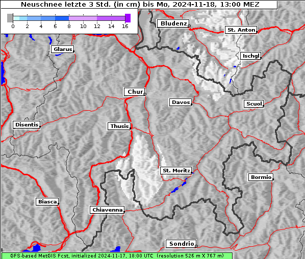 Neuschnee, 18. 11. 2024