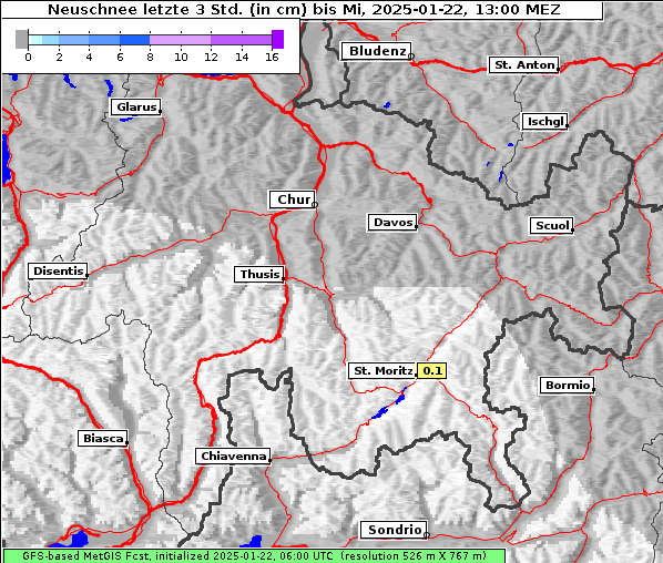 Neuschnee, 22. 1. 2025