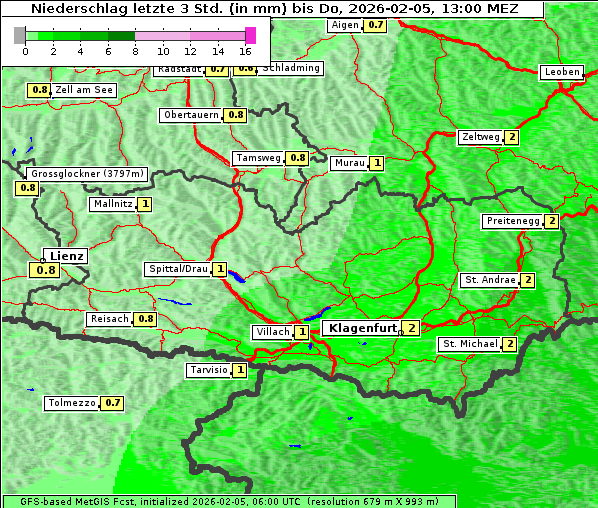 Niederschlag, 5. 2. 2026