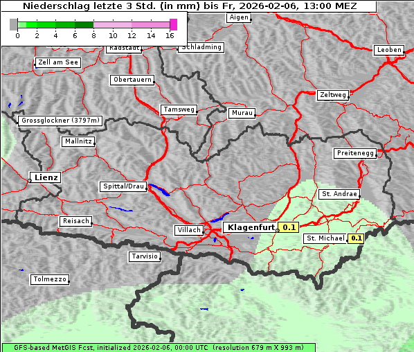 Niederschlag, 6. 2. 2026