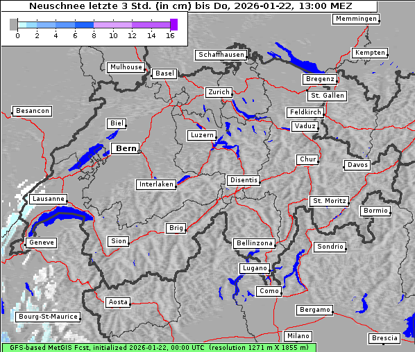 Neuschnee, 22. 1. 2026