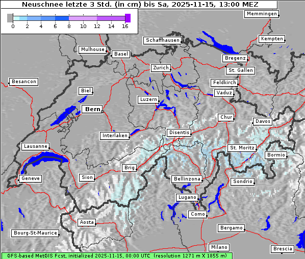 Neuschnee, 15. 11. 2025