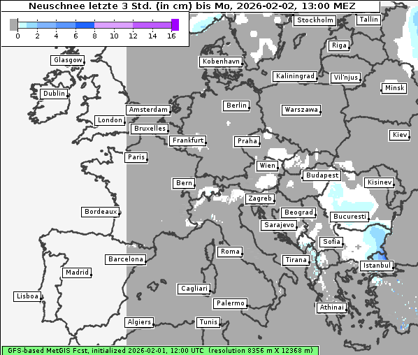 Neuschnee, 2. 2. 2026