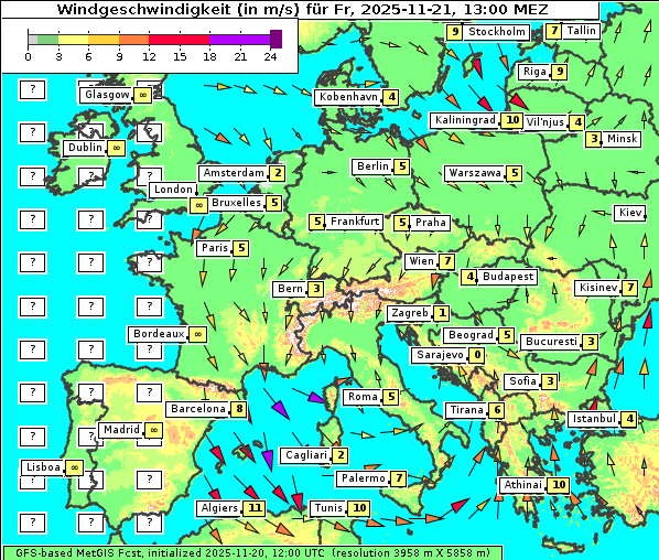 Wind, 21. 11. 2025