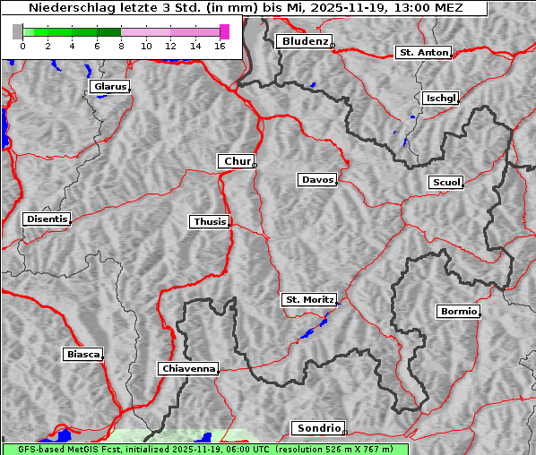 Niederschlag, 19. 11. 2025