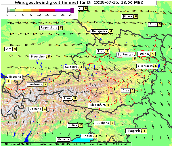 Wind, 15. 7. 2025