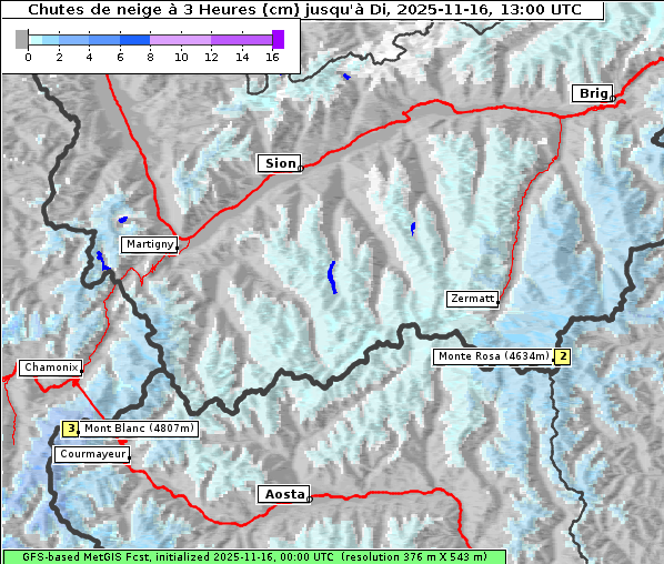 Neuschnee, 16. 11. 2025