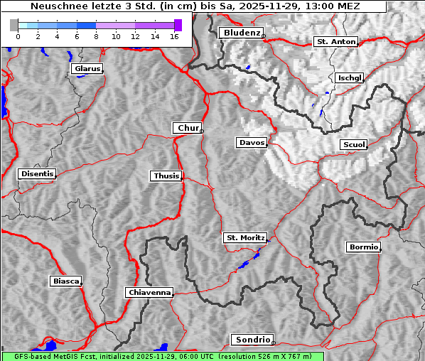 Neuschnee, 29. 11. 2025