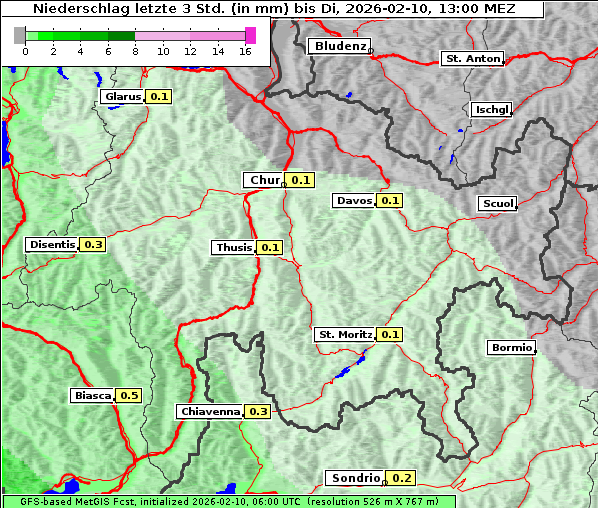 Niederschlag, 10. 2. 2026