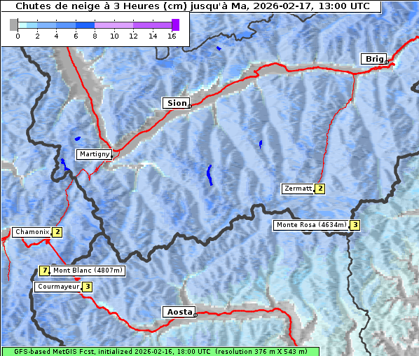 Neuschnee, 17. 2. 2026