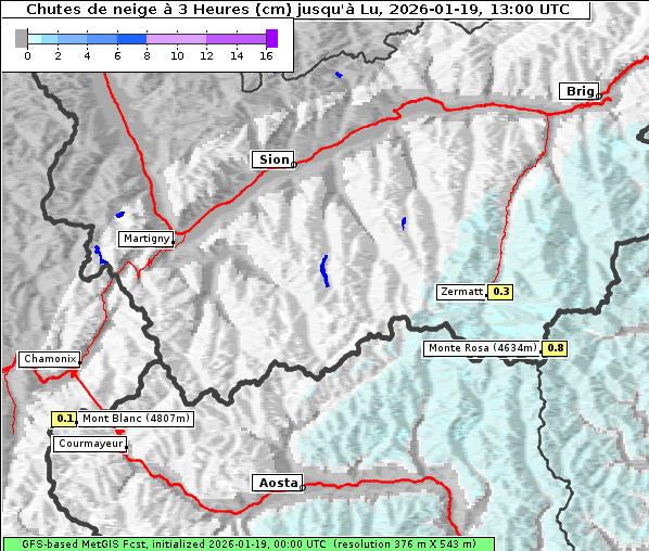 Neuschnee, 19. 1. 2026