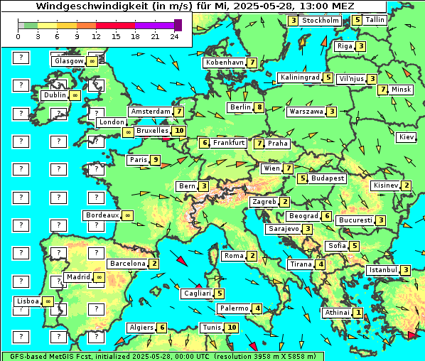 Wind, 28. 5. 2025
