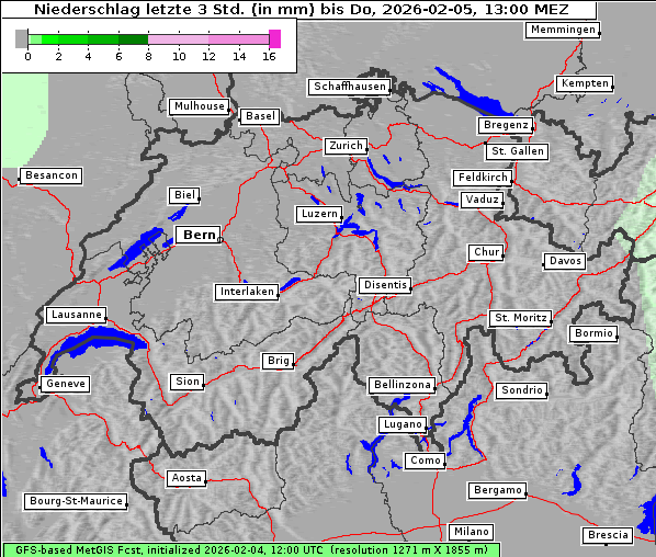Niederschlag, 5. 2. 2026