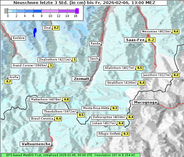 Neuschnee, 6. 2. 2026