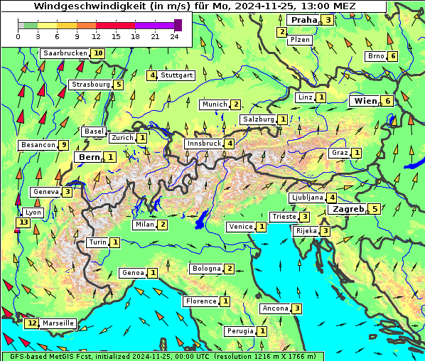 Wind, 25. 11. 2024