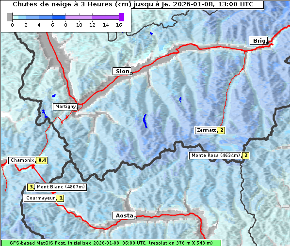 Neuschnee, 8. 1. 2026