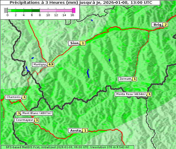 Niederschlag, 8. 1. 2026