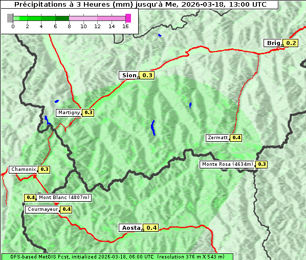Niederschlag, 18. 3. 2026