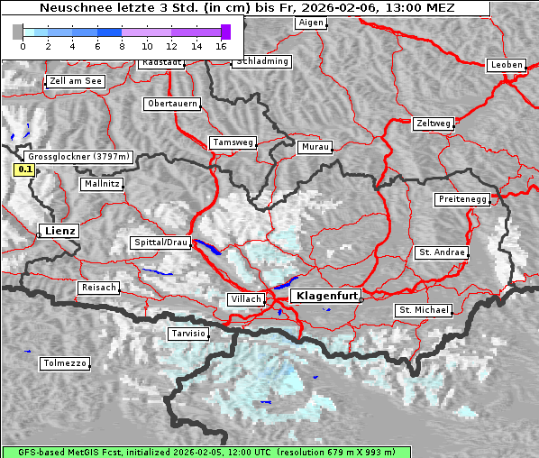 Neuschnee, 6. 2. 2026