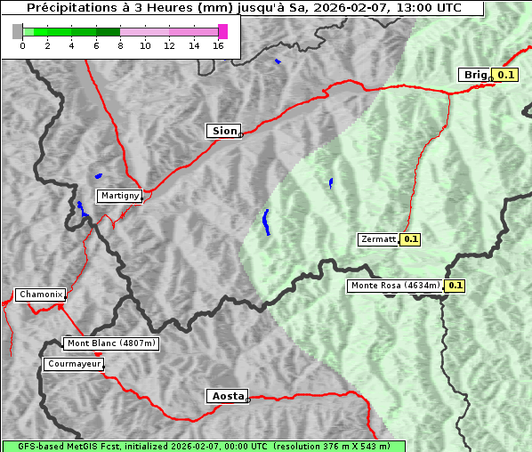 Niederschlag, 7. 2. 2026