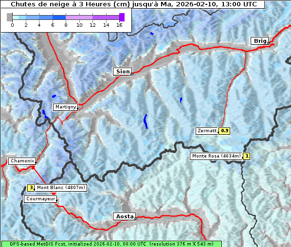Neuschnee, 10. 2. 2026