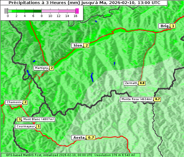 Niederschlag, 10. 2. 2026