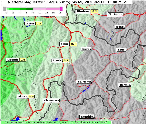 Niederschlag, 11. 2. 2026
