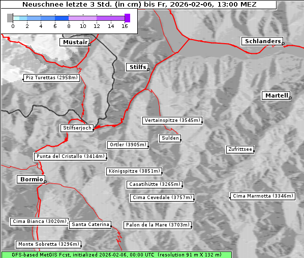 Neuschnee, 6. 2. 2026