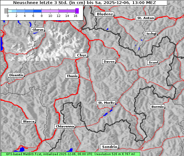 Neuschnee, 6. 12. 2025
