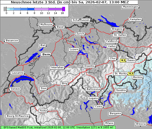 Neuschnee, 7. 2. 2026